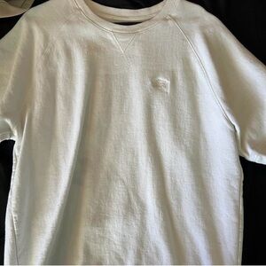 Stussy White Crewneck Sweatshirt